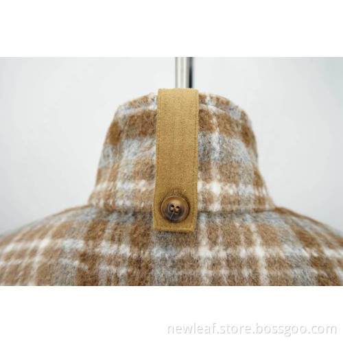 100%Polyester Tweeds 400G Ladies Jacket